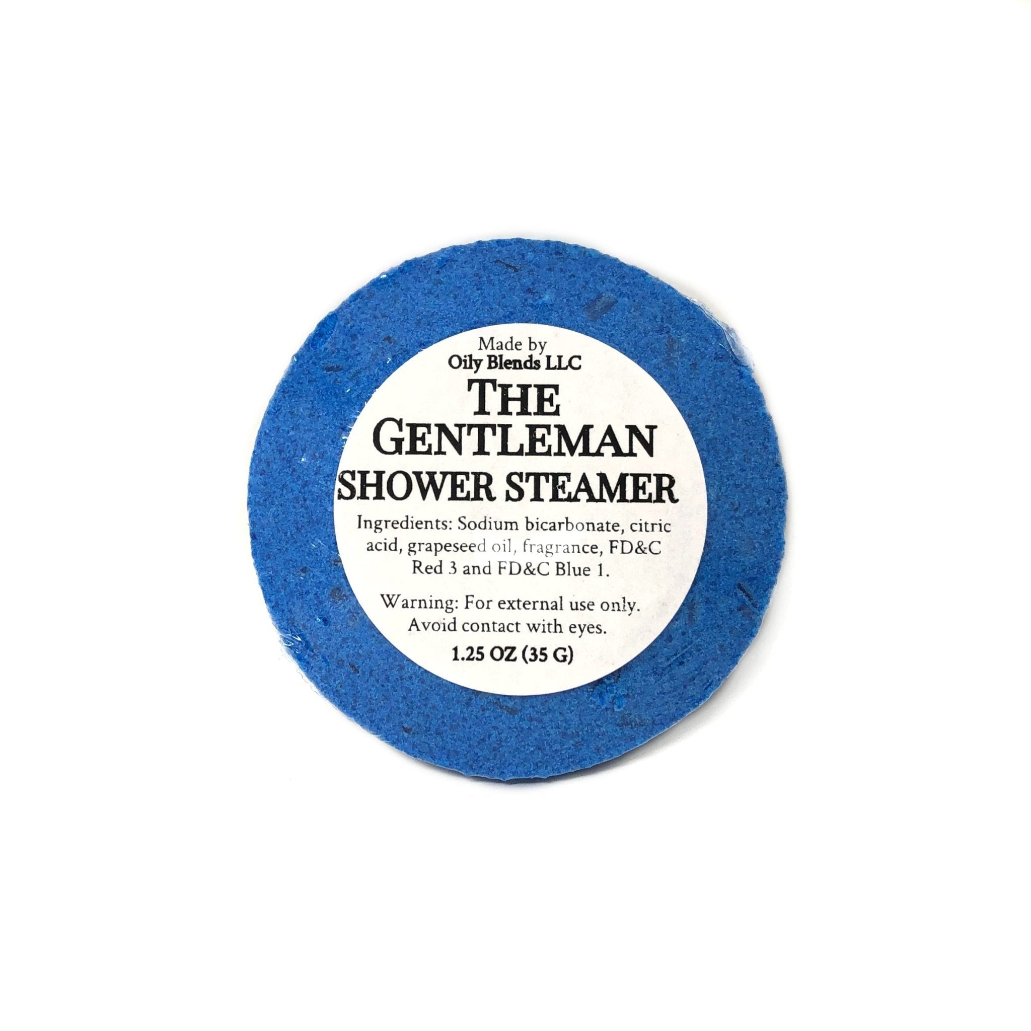 Gift Set with Men's Shower Steamers and Plush Bear - Oily BlendsGift Set with Men's Shower Steamers and Plush Bear