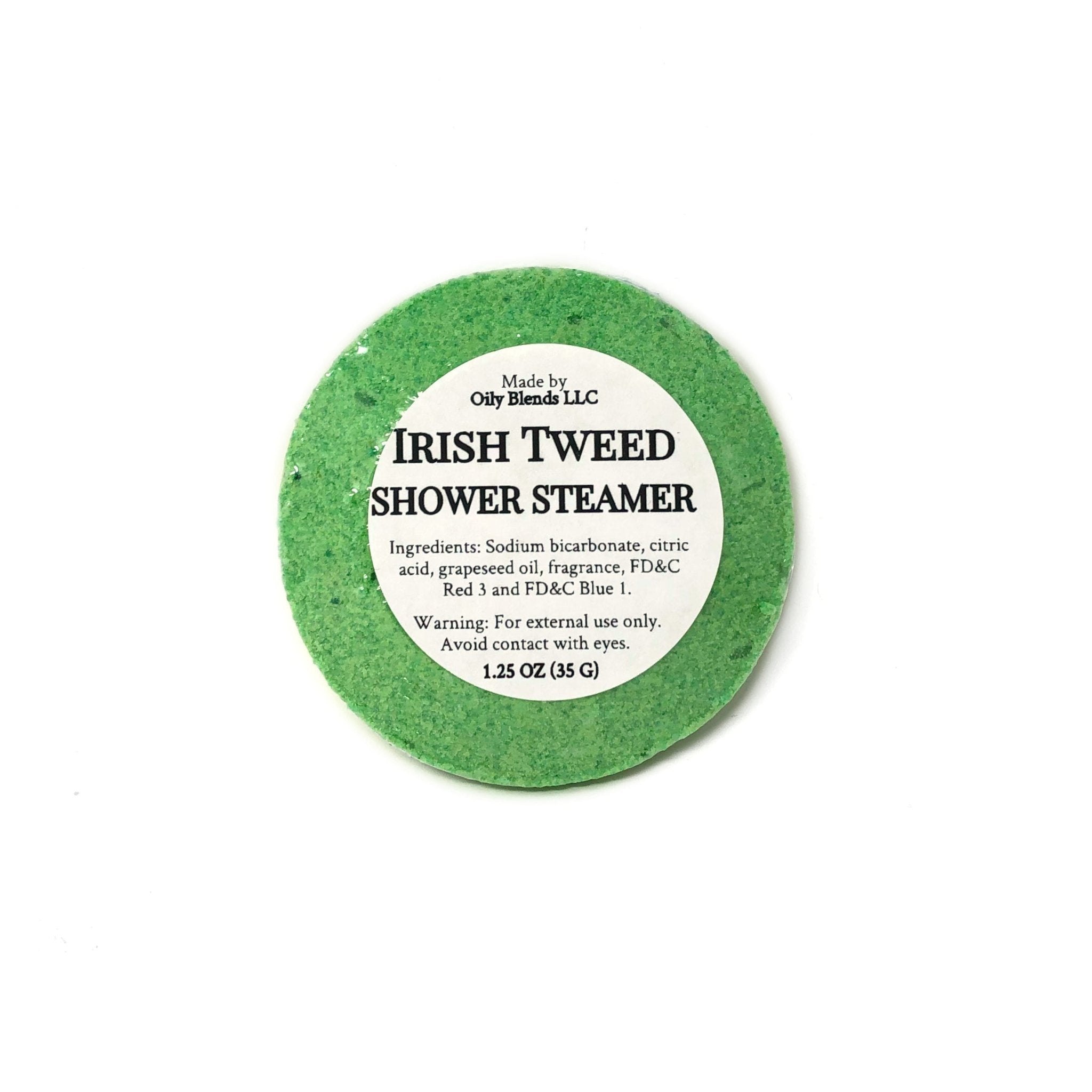 Gift Set with Men's Shower Steamers and Plush Bear - Oily BlendsGift Set with Men's Shower Steamers and Plush Bear